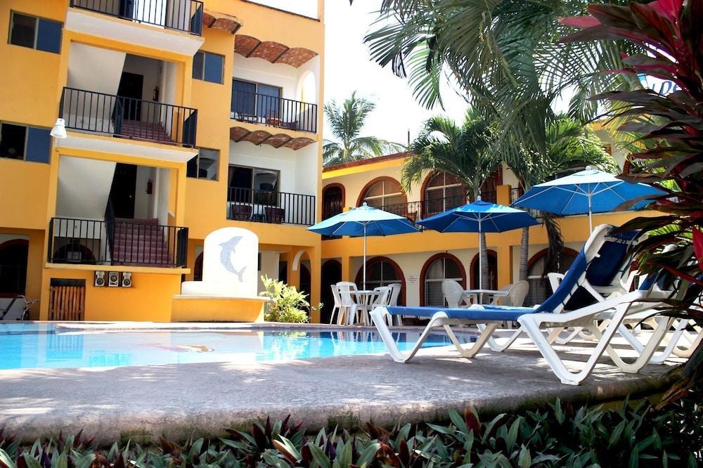 Bungalows El Delfin Rincon de Guayabitos Esterno foto